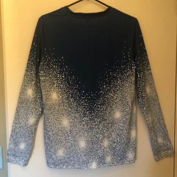 NWT Exclusive brand fireworks/stars print top sz M - Picture 4 of 5